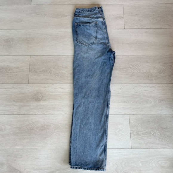Aritzia Denim Forum Joni High Rise Loose High-waisted Size 27Jeans 29 Length - Picture 9 of 10